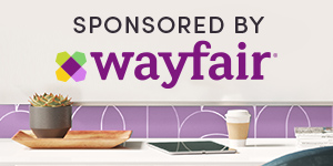 Banner for Wayfair sponsored post.