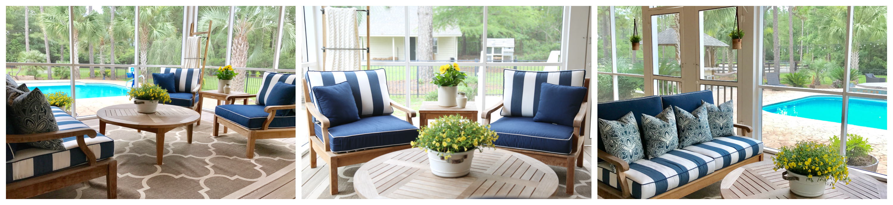 Summer Porch Seating Area