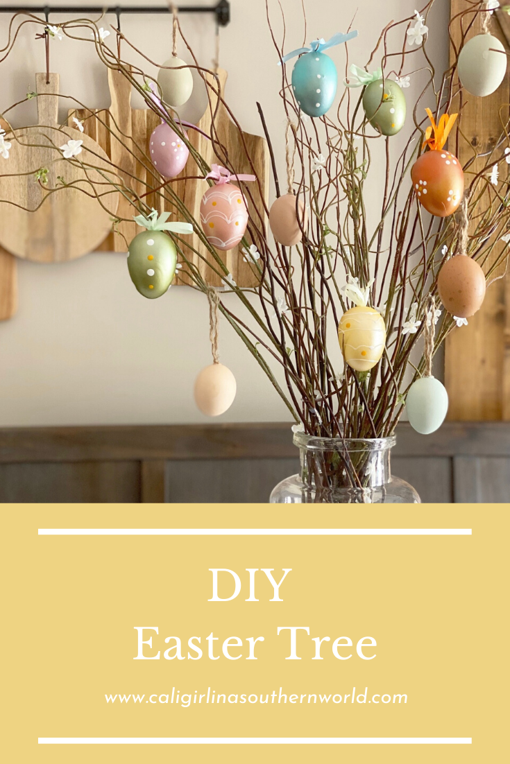 Easter Tree Simple DIY Easter Tree - Cali Girl In A Southern World