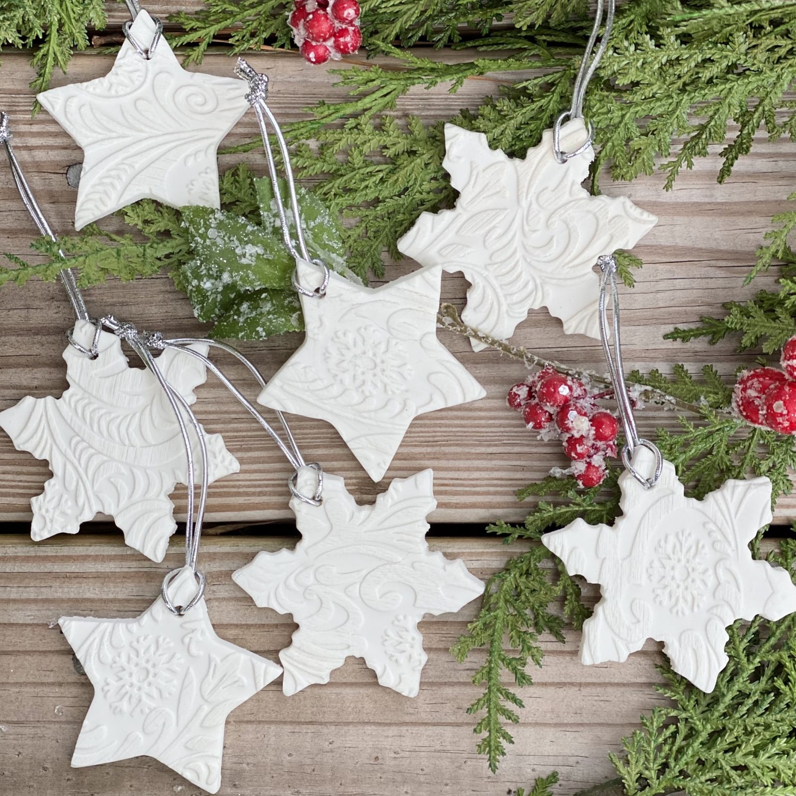 Baking Soda Dough Christmas Ornaments - Cali Girl In A Southern World