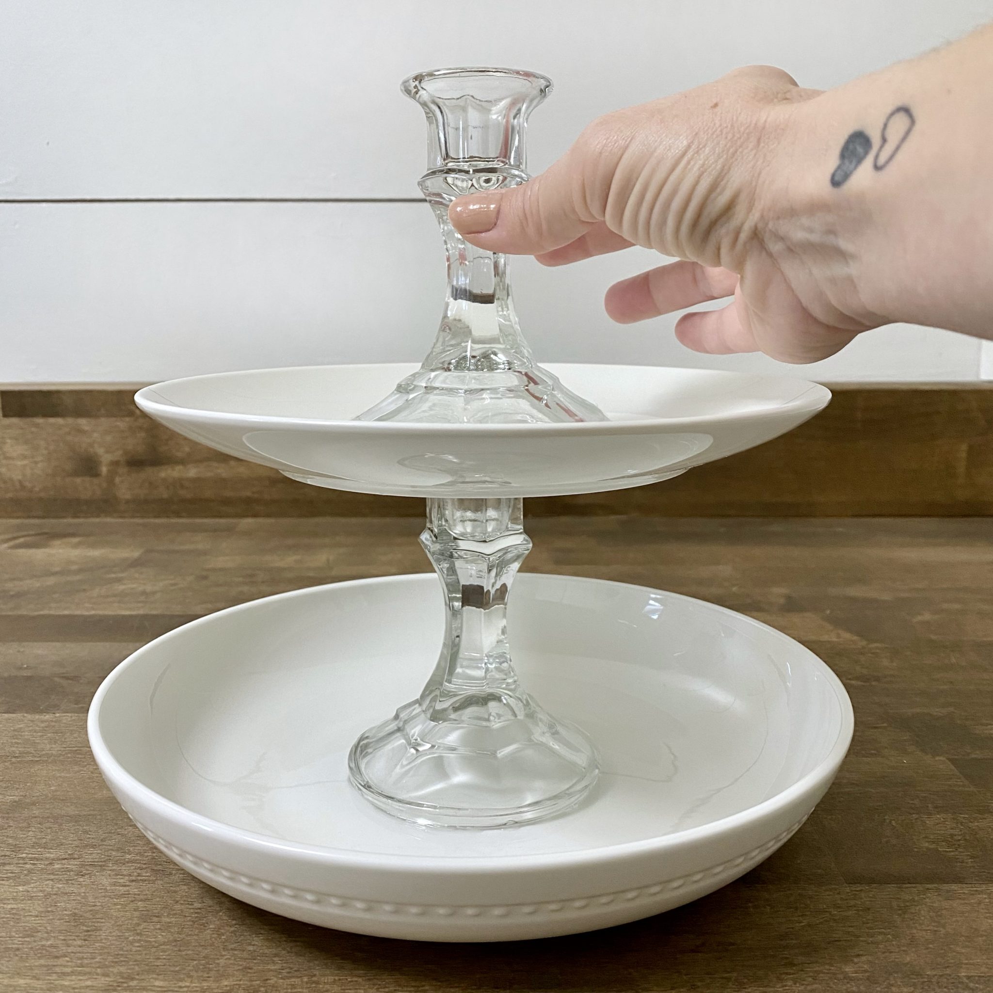 DIY Tiered Tray Jewelry Stand Cali Girl In A Southern World