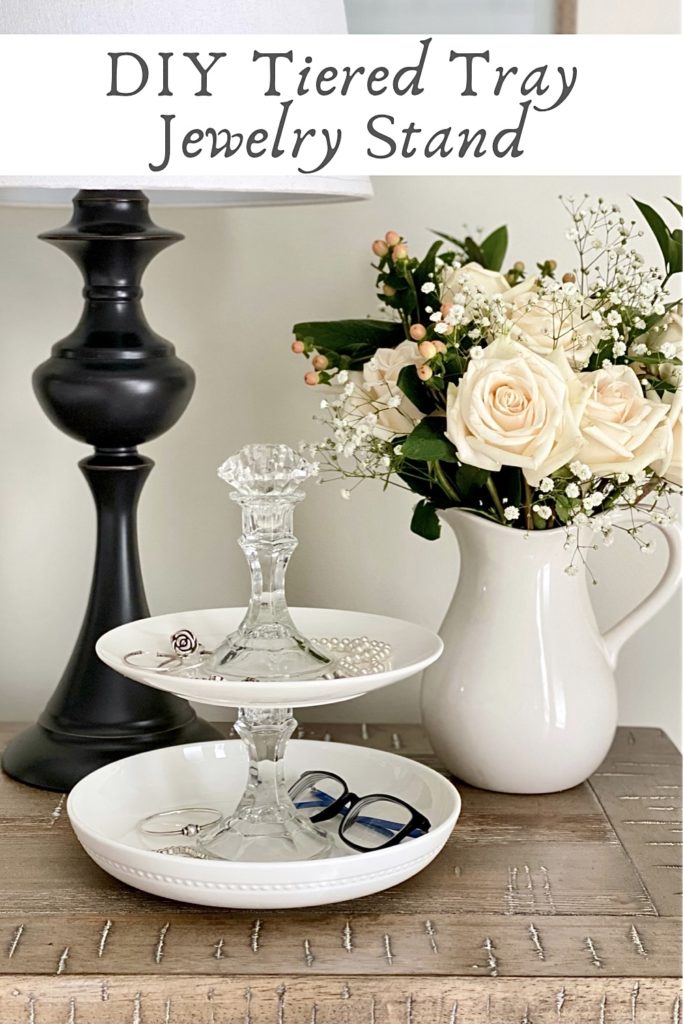 DIY Tiered Tray Jewelry Stand Cali Girl In A Southern World