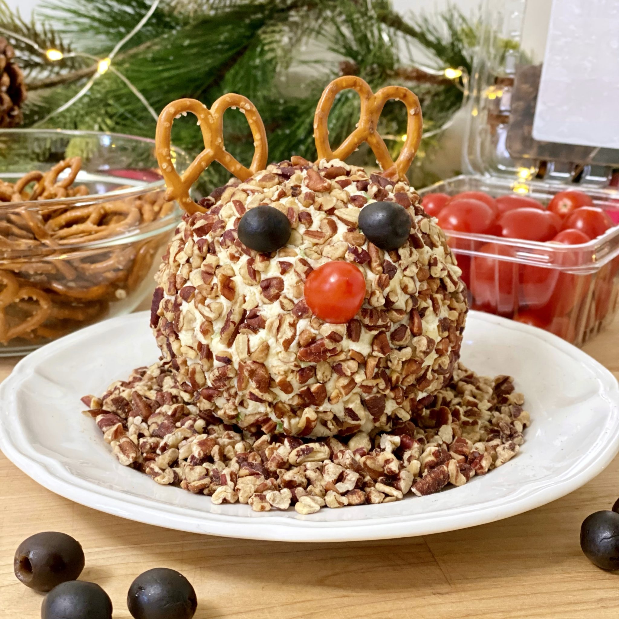 Rudolph Christmas Cheese Ball Cali Girl In A Southern World